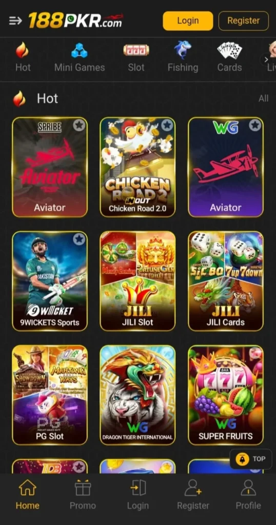 188PKR Game
